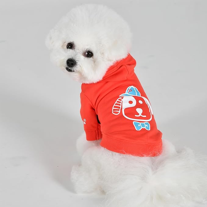 Puppia Spring/Summer Chewie Dog Hooded Shirt Trendy Fashionable Cute Dog Apparel