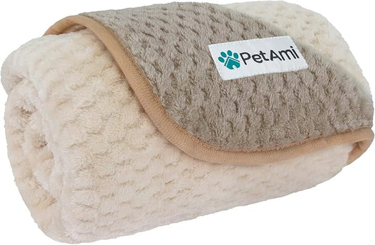 PetAmi Waterproof Dog Blanket 29x40 Taupe