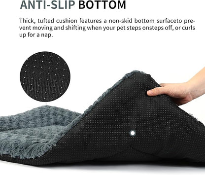 NOYAL Dog Bed Mat Soft Washable Dog Crate