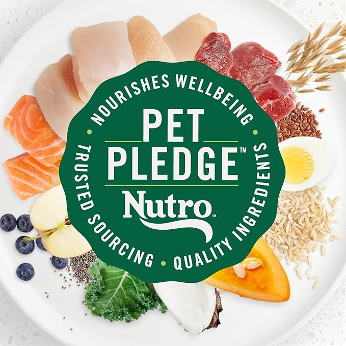 Nutro Ultra Adult Toy Breed Dry Dog Food, Trio of Proteins from Chicken, Lamb and Salmon, 3.5 lb. Bag