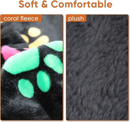 1 Pack 3 Waterproof Dog Blanket for Small Dogs (23X16 inch))