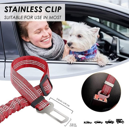 SlowTon Dog Car Seat Belt 1 Pack)