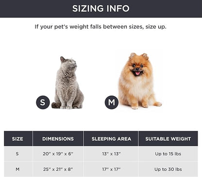 Bedsure Dog Beds for Small Dogs 20 Inches,