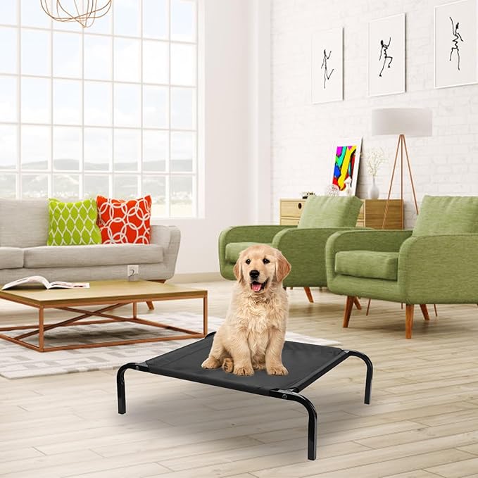 iplusmile Pet Bed Mesh Dog Sleeping Bed Comfortable