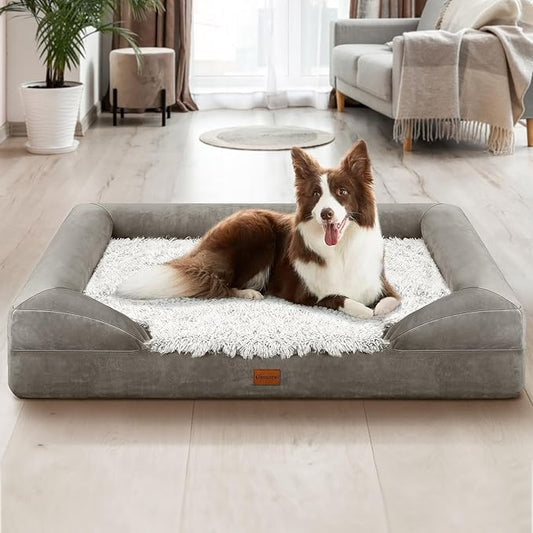 Gimars Orthopedic Thicken Egg Foam Ultra Soft Dog