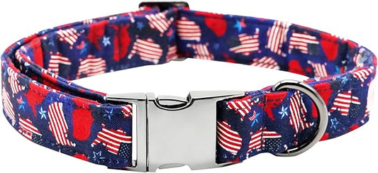 Independence Day Dog Collar