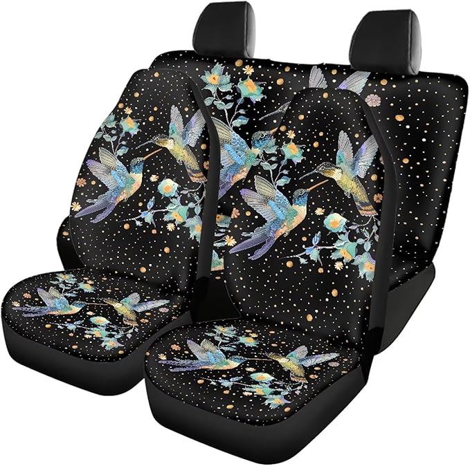 Hummingbird Universal Car Seat Covers Full Set 4