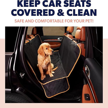 Dog Car Seat Cover for Back Seat for Cars & SUVs
