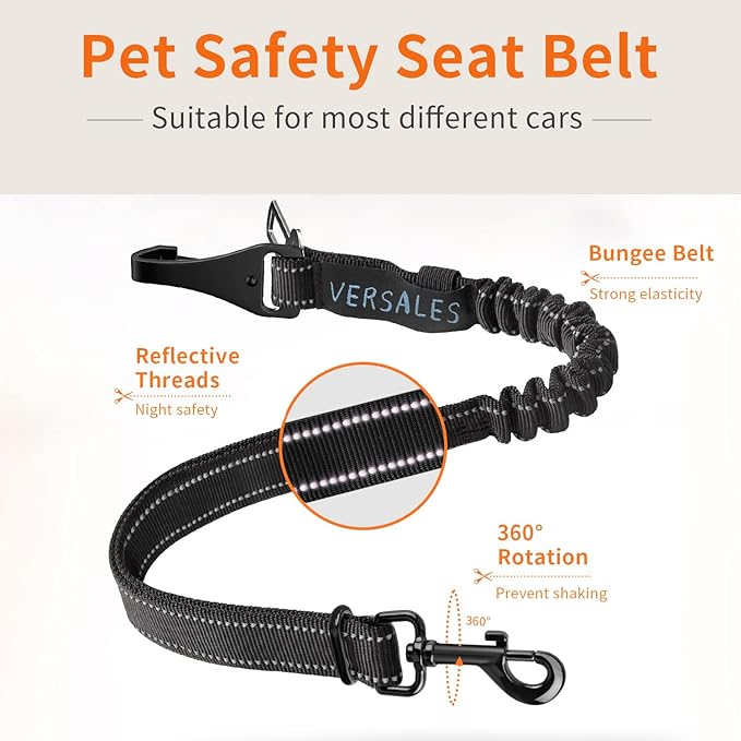VERSALES Dog Seatbelt