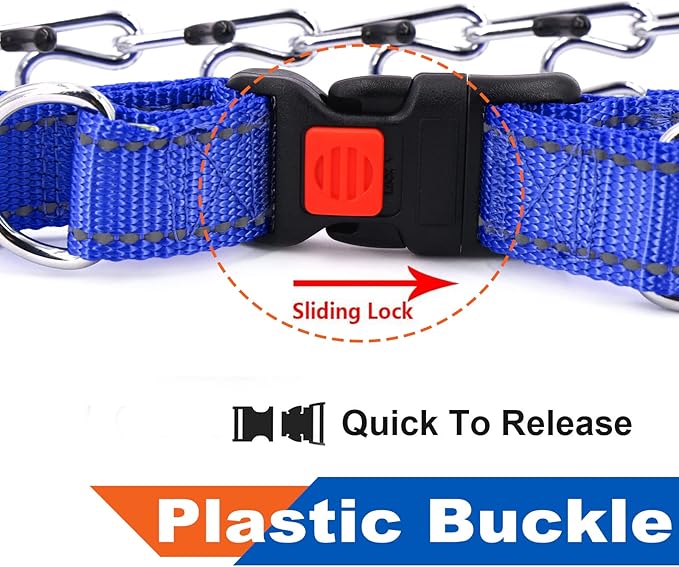 Supet Dog Training Collar for Small Medium Large Dogs with Quick Release Buckle