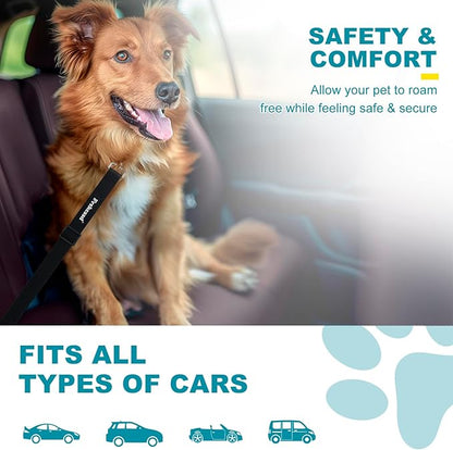 2 PCS Dog Seat Belt for Car Frskcssd