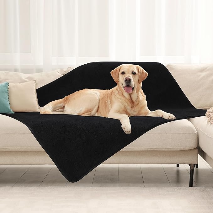 BALAPET Chewproof Dog Blanket for Medium & Large Dogs Chewers(30 * 40IN)