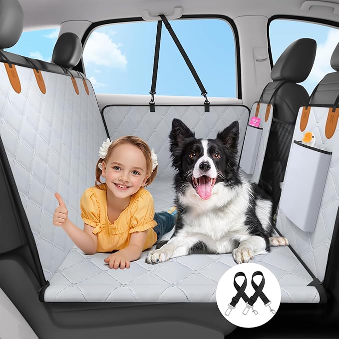 Back Seat Extender for Dogs 400lbs, Hard