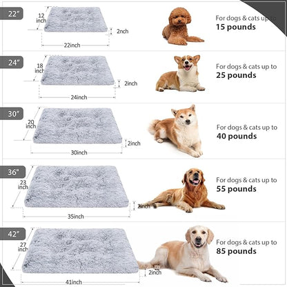 Vonabem Large Dog Bed Crate Pad 36 inch 35 * 23 inch