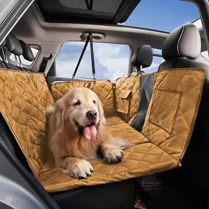 FUNNYFUZZY back seat extender for dogs 100% Waterproof