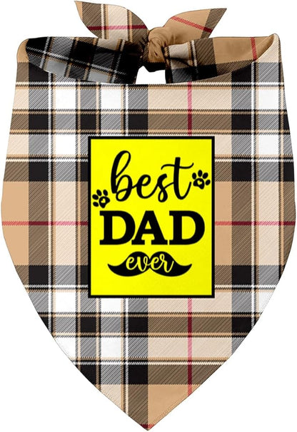 Best Dad Ever Dog Bandana (C15)