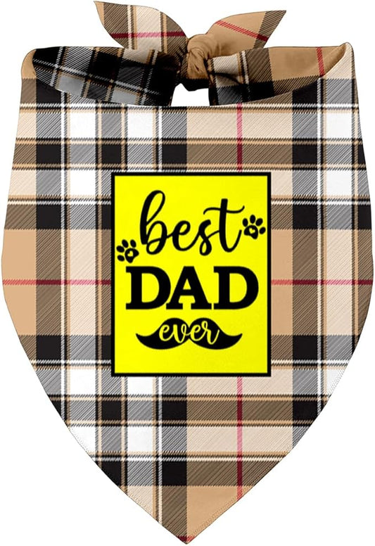 Best Dad Ever Dog Bandana (C15)