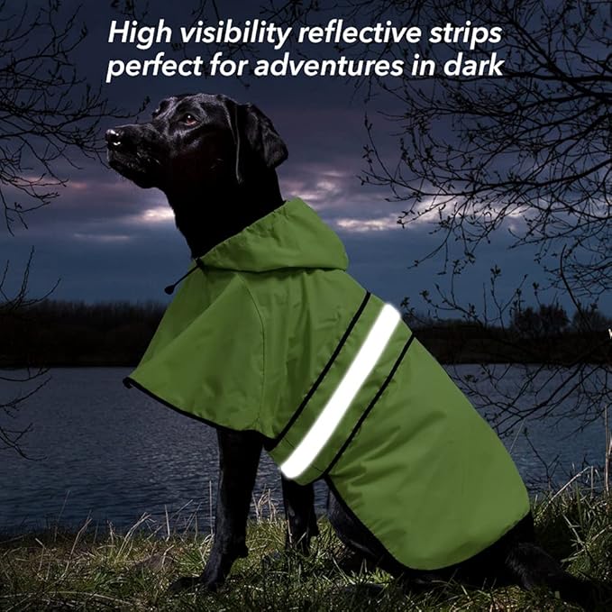 Reflective Dog Raincoat