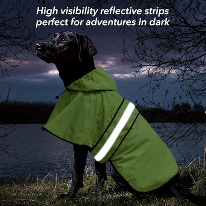 Reflective Dog Raincoat