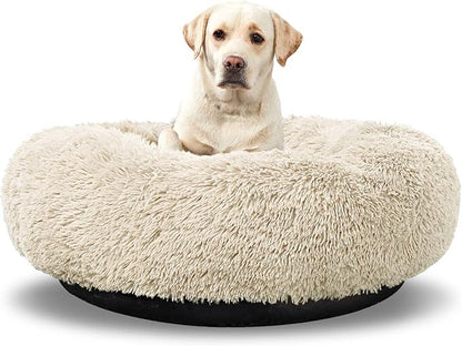 Washable Dog Round Bed Large Dogs