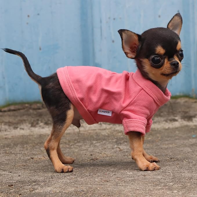 LOPHIPETS 100% Cotton Dog Tee Shirt for Small