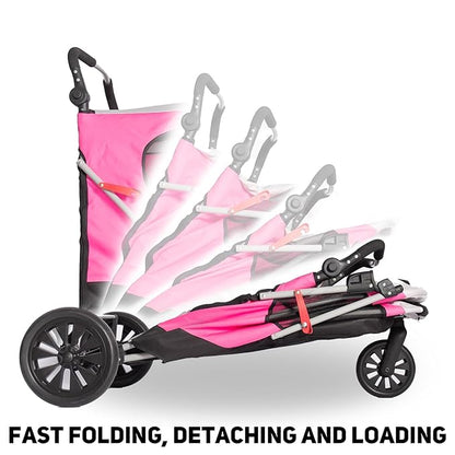 Dog Stroller for Large Dogs 3 Wheel 100 LBS