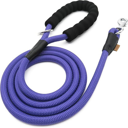 Dog Leash ((1/2") - 6FT, Purple)