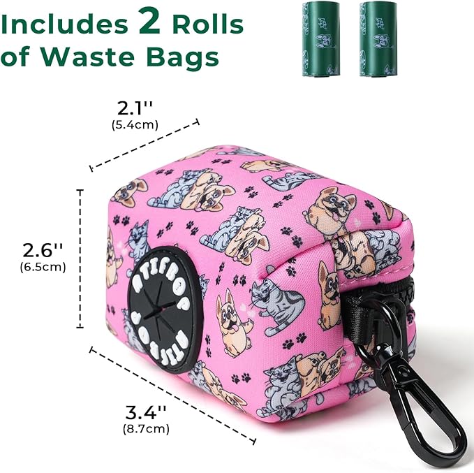 Dog Poop Bag Dispenser with 30 Bags