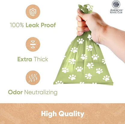 AKC Dog Poop Bags 16 Refill 240 Count