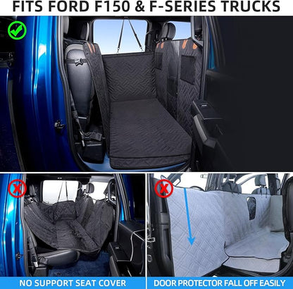 ABE Dog Car Seat Cover for Back Seat F150 & F150)