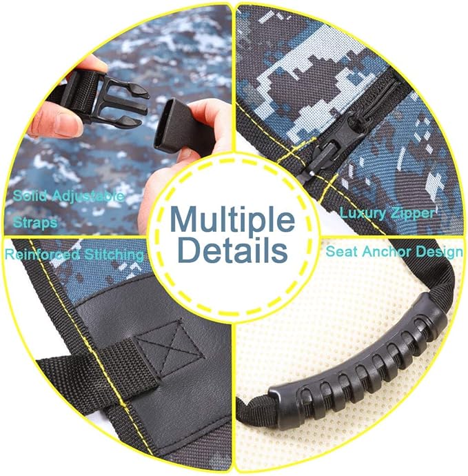 Dog Seat Cover for Car Back Seat