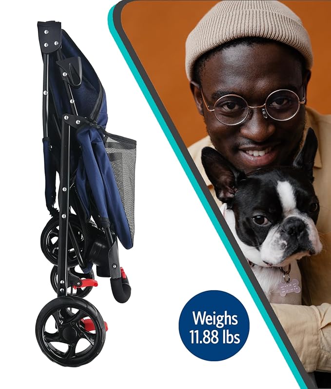 AmorosO Pet Stroller for Convenience and Mobility