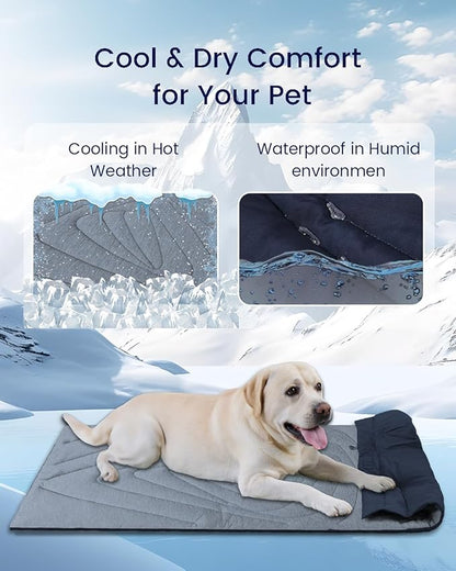ZonLi Dog Cooling Mat 48" x 28" Large,
