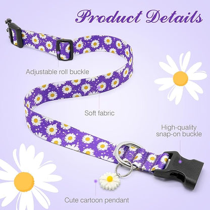 BiPawTi Cute Dog Collars for Medium Dog
