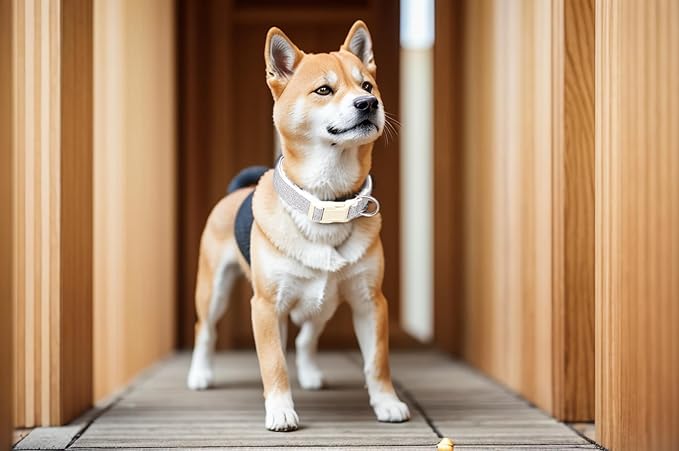 Breathable Cotton Dog Collar