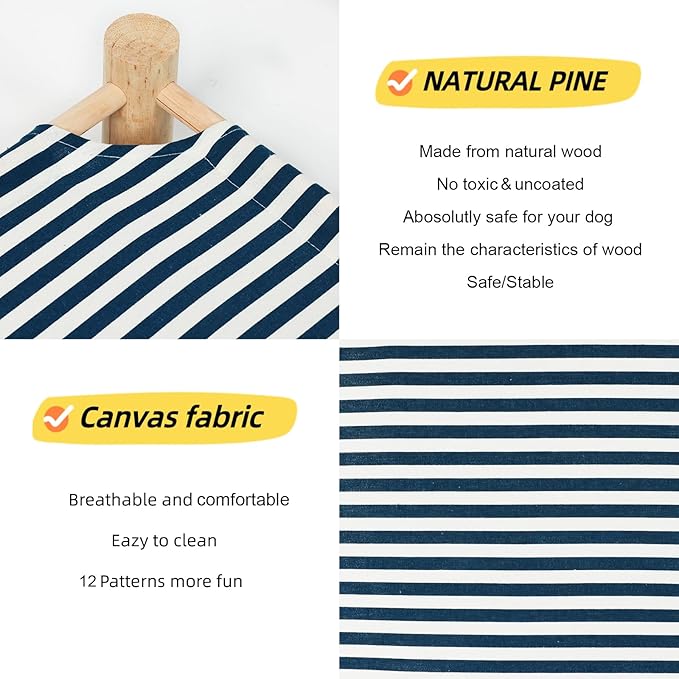 Patas Lague Cat and Dog Hammock Bed Small Dog Bed