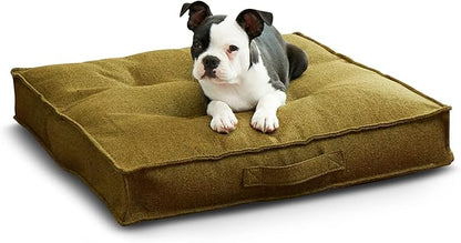 Happy Hounds Milo Square Tufted Pillow Dog Bed (24" x 24")