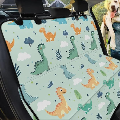 AFPANQZ Cute Dino Dog Cat Seat Cover Bucket