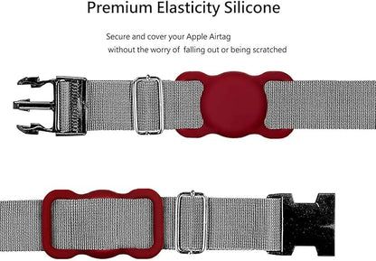 Air Tags-2 Pack Airtag Dog Collar Holder SWINCHO 1-3cm Width