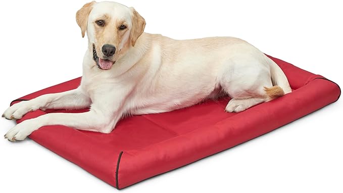 MidWest Homes for Pets Maxx Dog Bed Designed to Fit a 42-Inch Dog Crate 42-Inch, Red