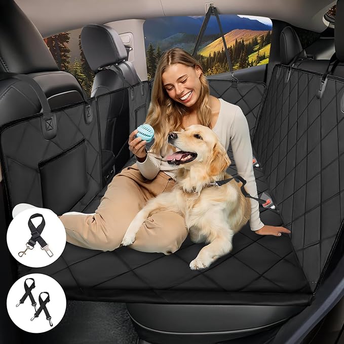 Back Seat Extender for Dogs 400lbs, Hard