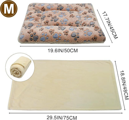 Cat Dog Bed Mat & Blanket