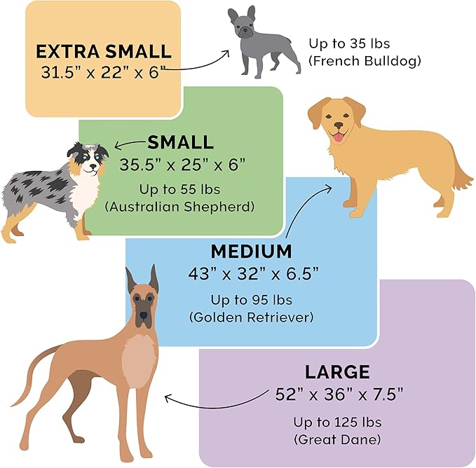 Furhaven Elevated Dog Bed for Medium/Small Dogs