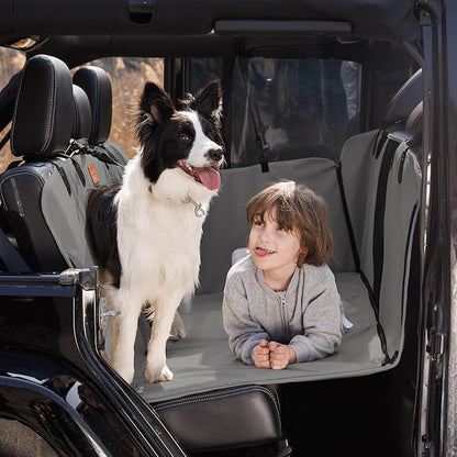 Back Seat Extender for Dogs，Dog Car Seat Cover Wash-Free，2024 Upgraded 500lbs，Travel Dog