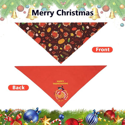 Thanksgiving Dog Bandana Small 1PCS