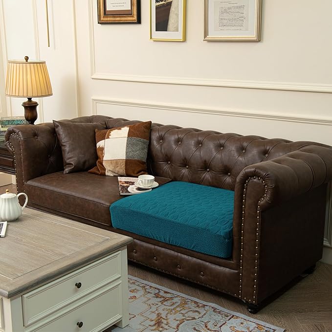 nanbowang Waterproof Dog Bed Covers Replacement Washable Pet Hair Easy to Remove (35X44X6 1pack,