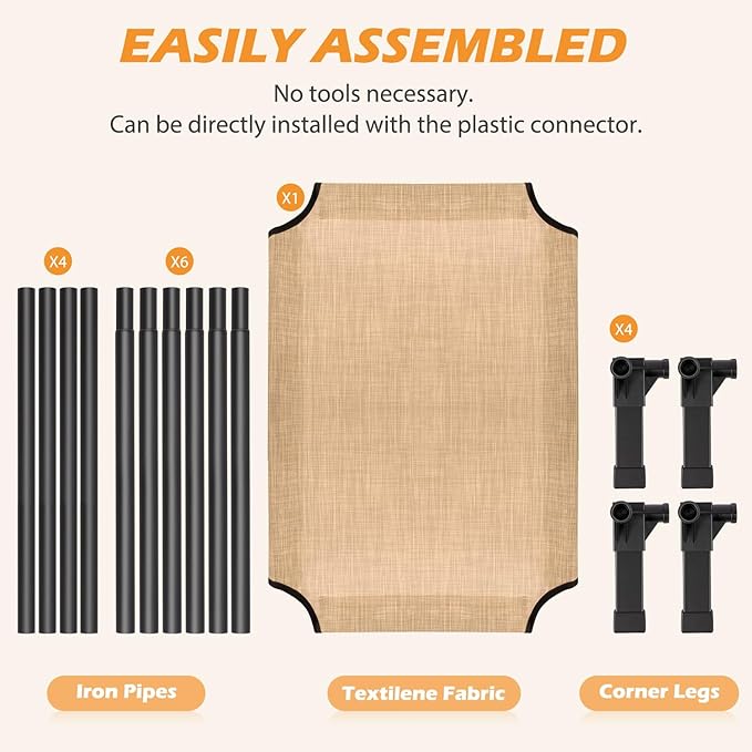 Cooling Elevated Dog Bed