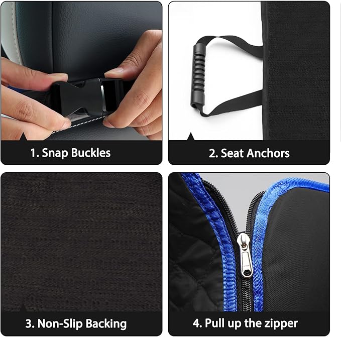 Dog Car Seat Cover for Front Seat FCWLAGU7