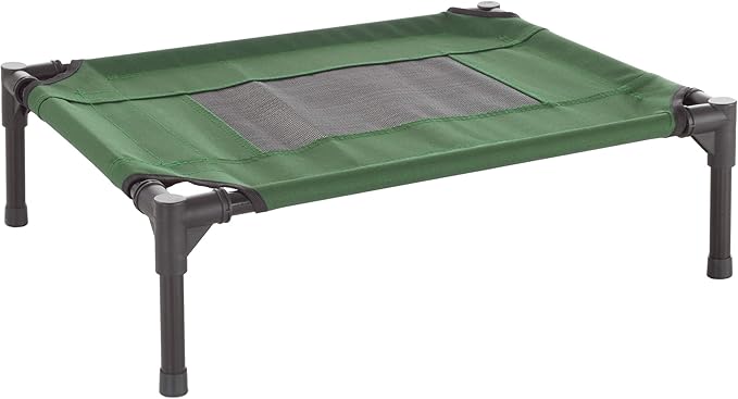 Elevated Dog Bed – 24.5x18.5 Portable Bed 25lbs By