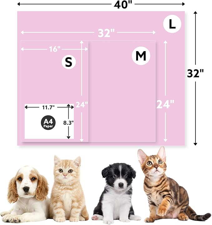 Stuffed 3pcs Premium Soft Dog Blankets for Medium Dogs, Cat Blanket Calming Washable for Bed Couch Crate Protection Cover, Dog Puppy Kitten Essentials Christmas Dog Gifts, 32 * 40 inches, Pink